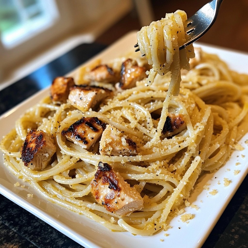High Protein Chicken Pasta