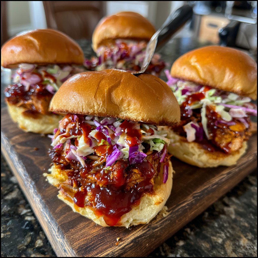 Sliders with BBQ Tofu
