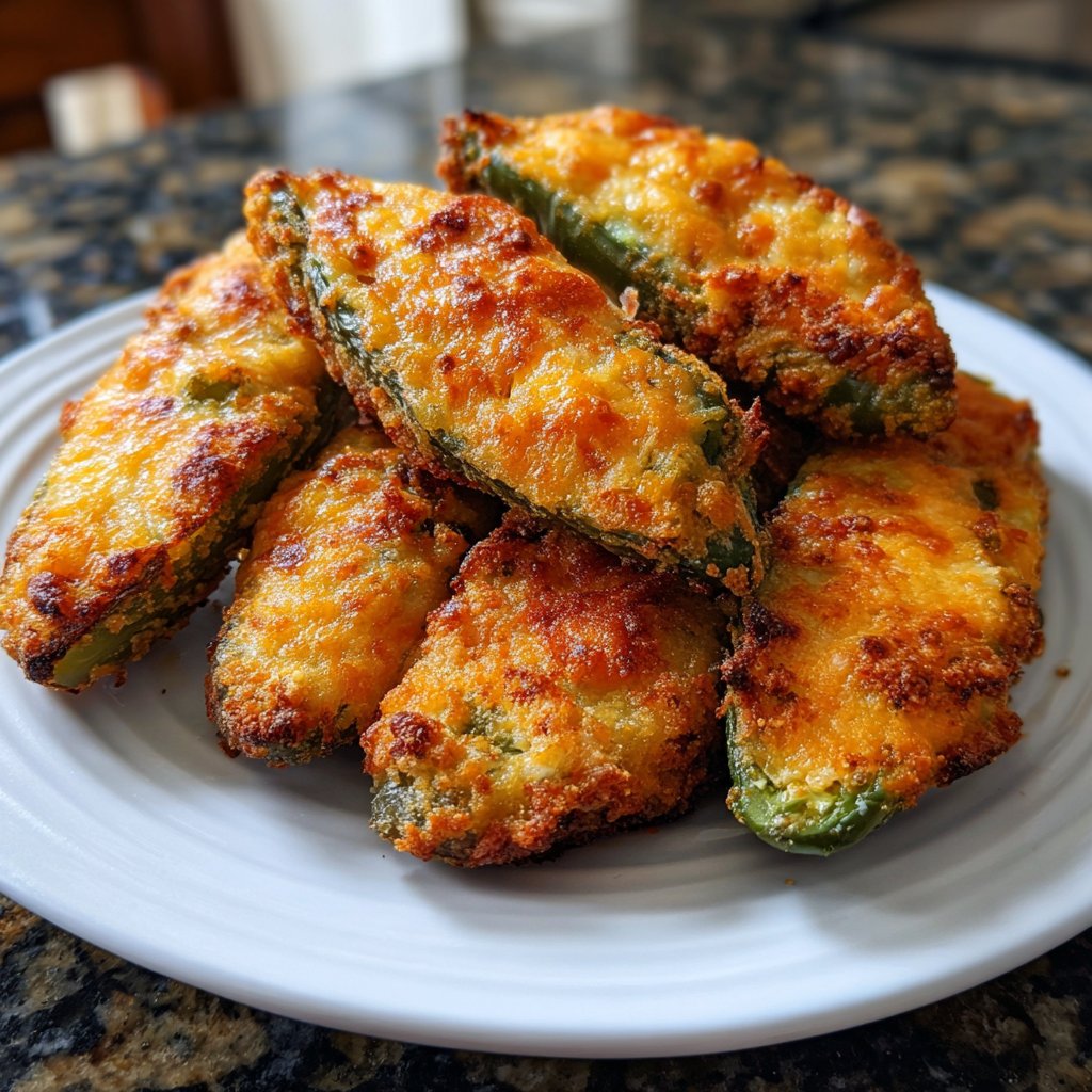 Jalapeno Poppers with Savory Crumb Topping