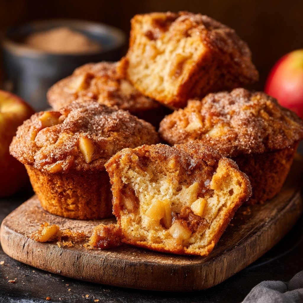 Apple Cinnamon Breakfast Muffins