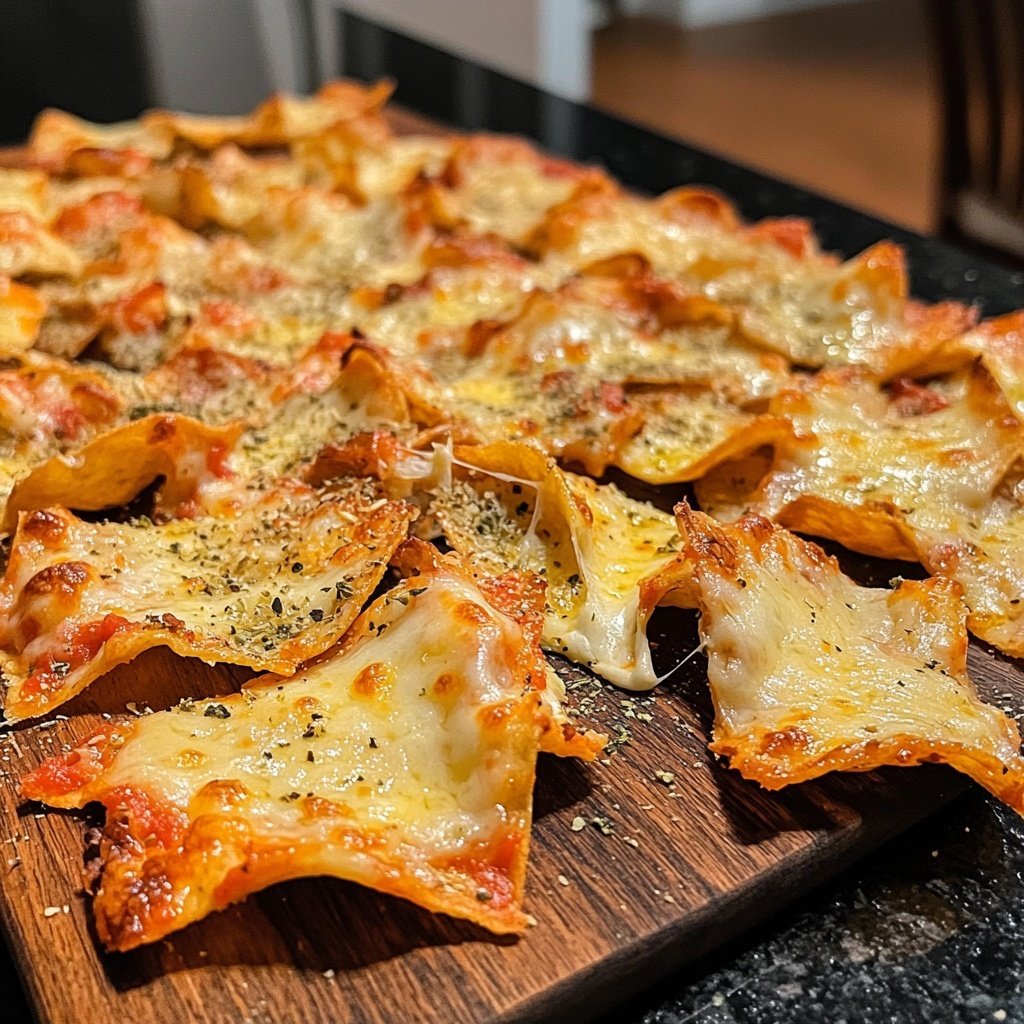 2 Ingredient Pizza Chips