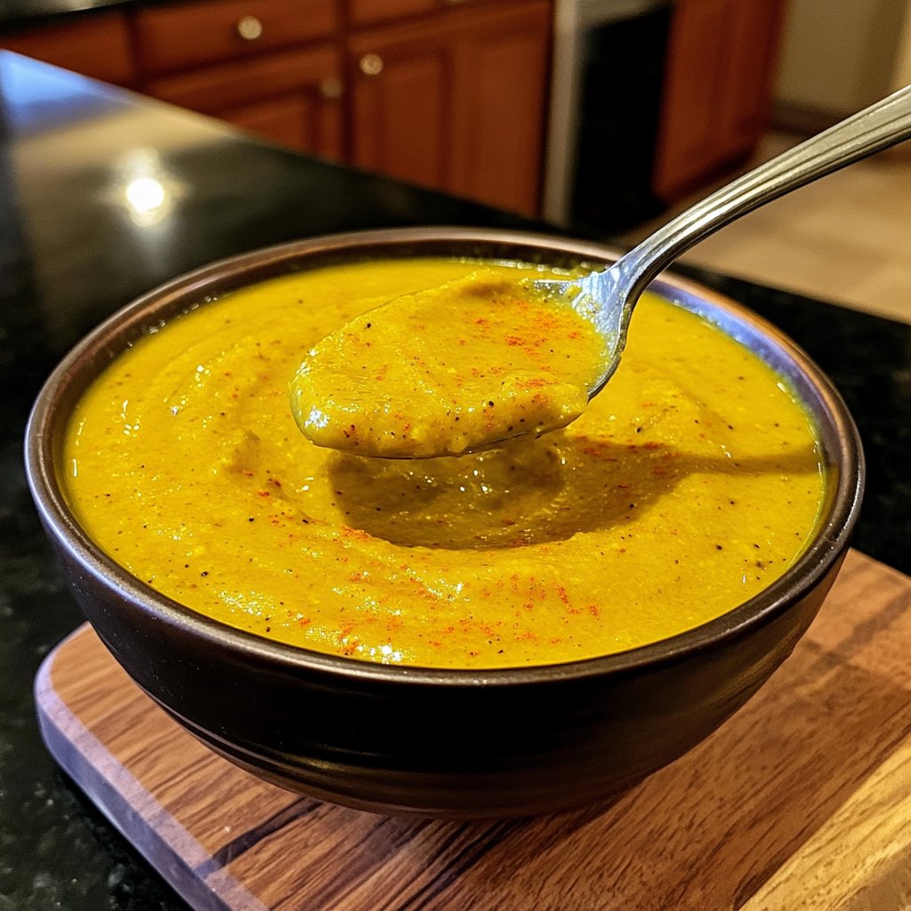 Squash Soup with Turmeric