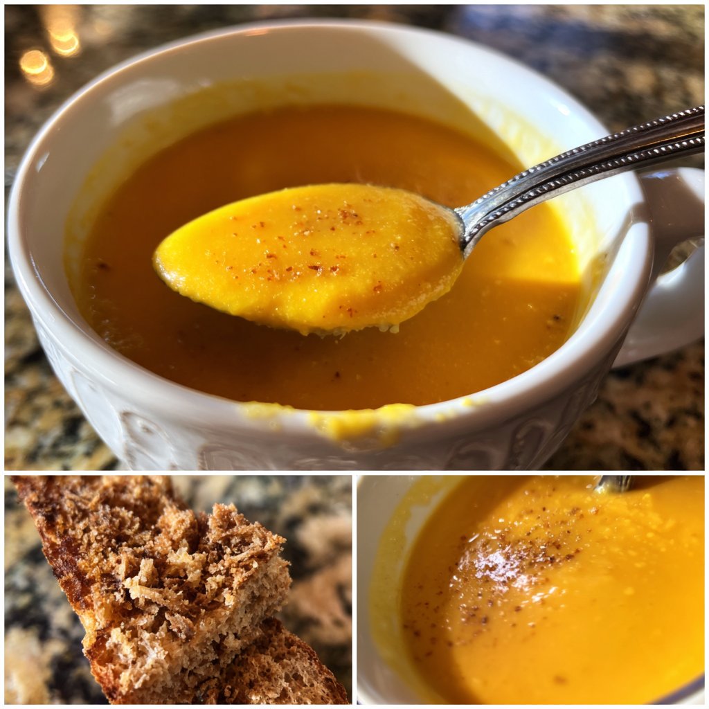Creamy Carrot Ginger Soup