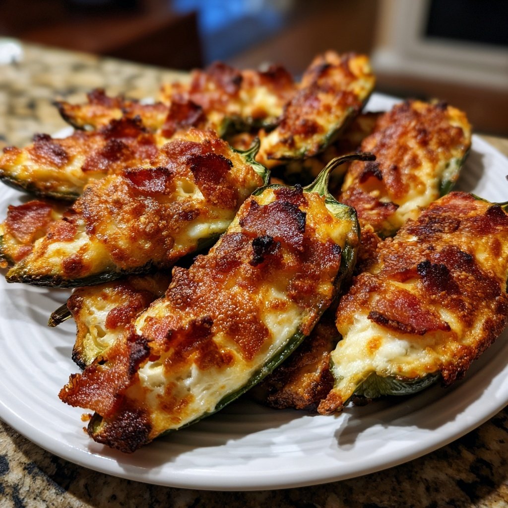 Baked Jalapeno Poppers