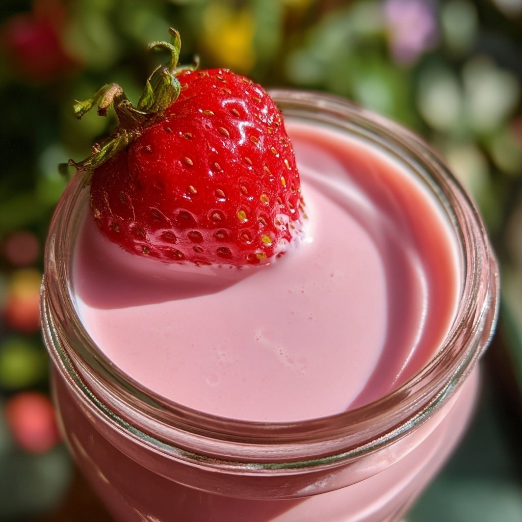 Fresh Strawberry Milk