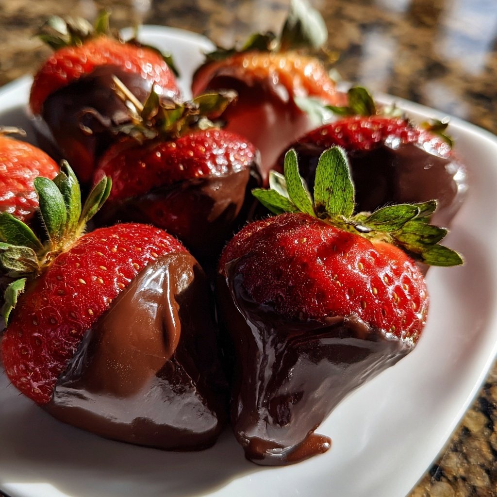 Chocolate Covered Strawberries Recipe