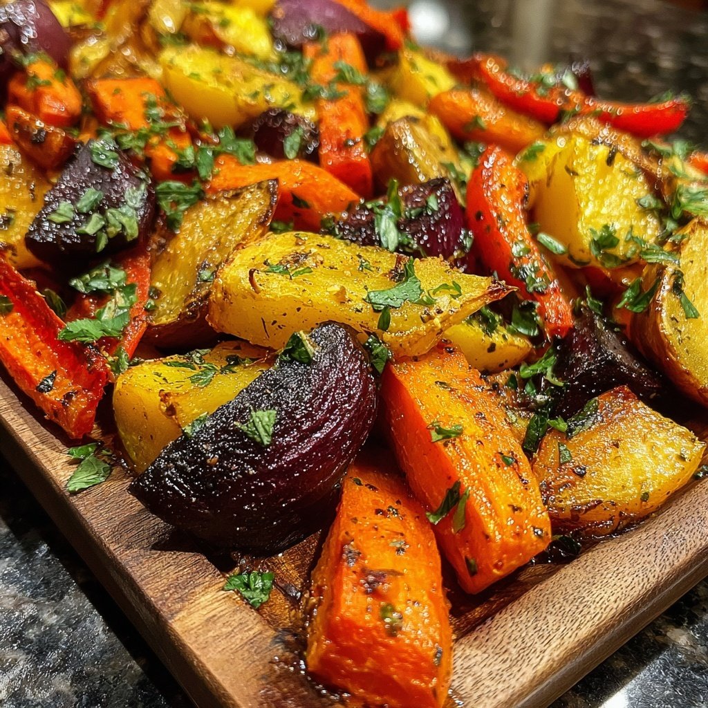 Sunday Roasted Root Vegetables