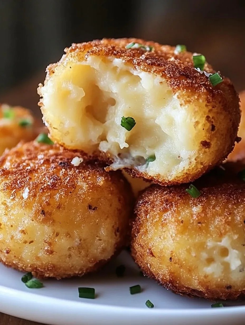 Mashed Potato Cheese Puffs