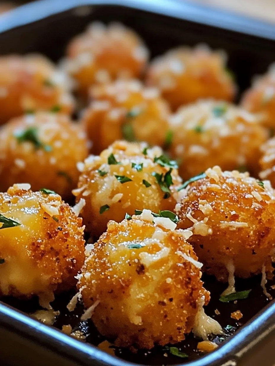 Irresistible Cheesy Parmesan Mozzarella Bites for Parties