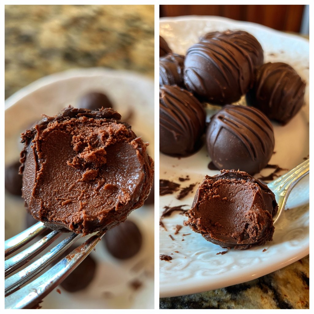 Chocolate Cheesecake Truffles