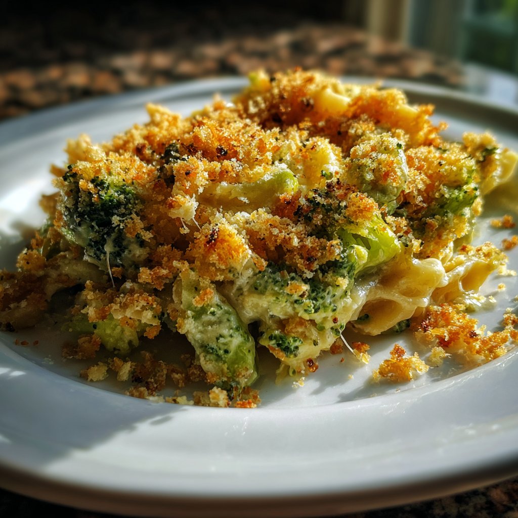 Sunday Creamy Broccoli Pasta Bake