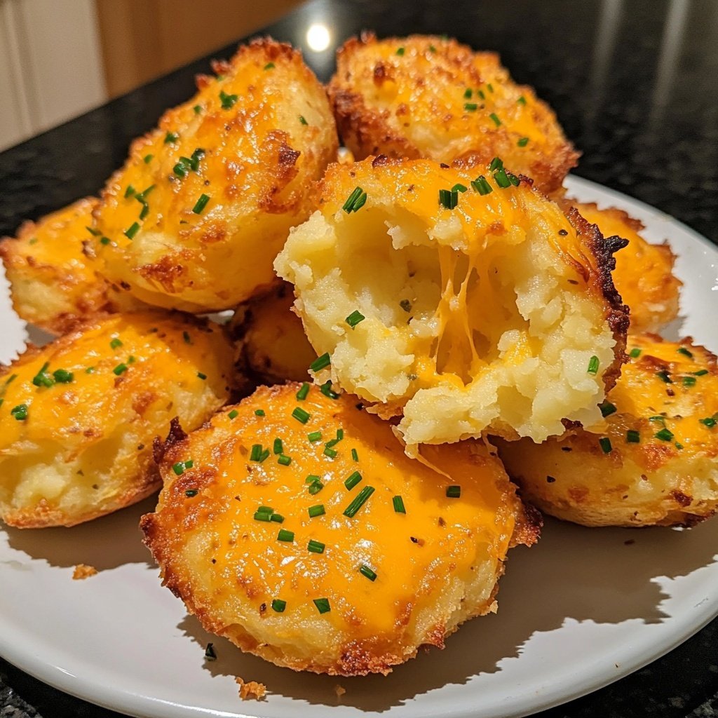 Mashed Potato Cheese Puffs 🧀✨ – The Ultimate Easy Appetizer Recipe!