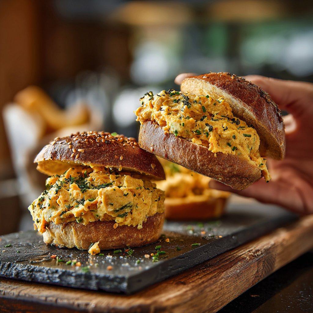 Herbed Chickpea Smash Sliders