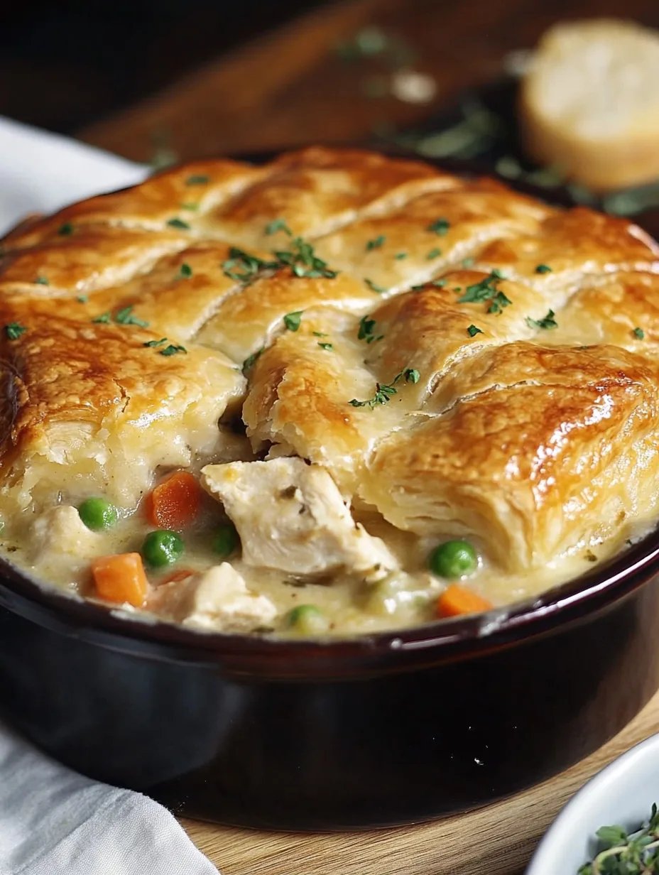 Easy Homemade Chicken Pot Pie Casserole Recipe