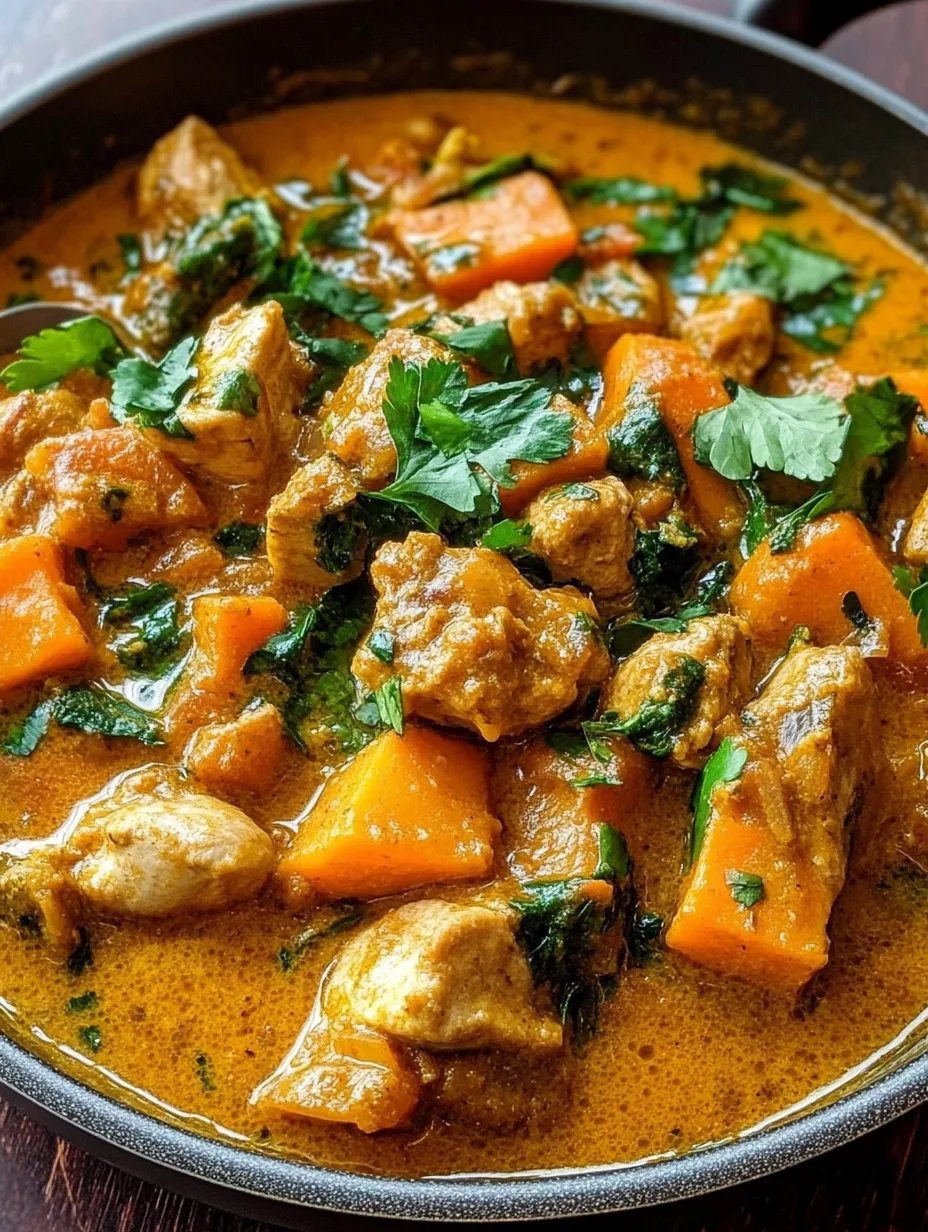 Chicken Sweet Potato Curry