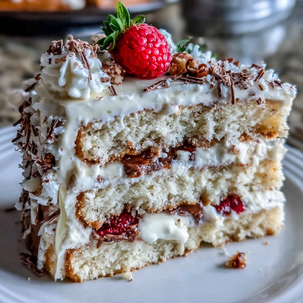 Classic Vanilla Birthday Cake