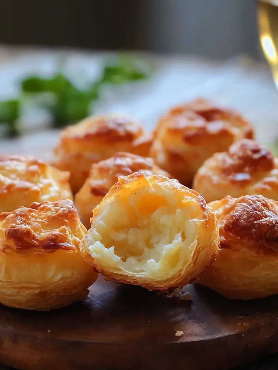 Crispy Mashed Potato Cheese Puffs