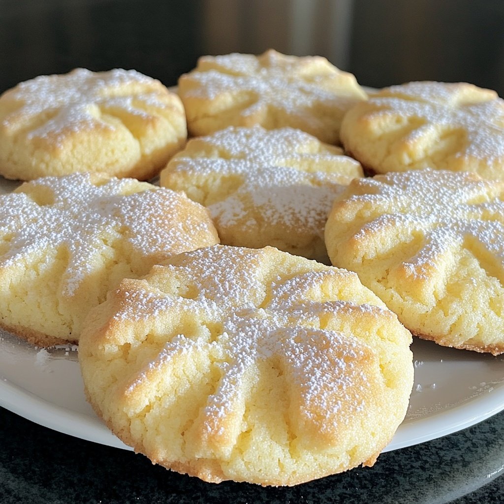 Soft & Chewy Lemon Cookies