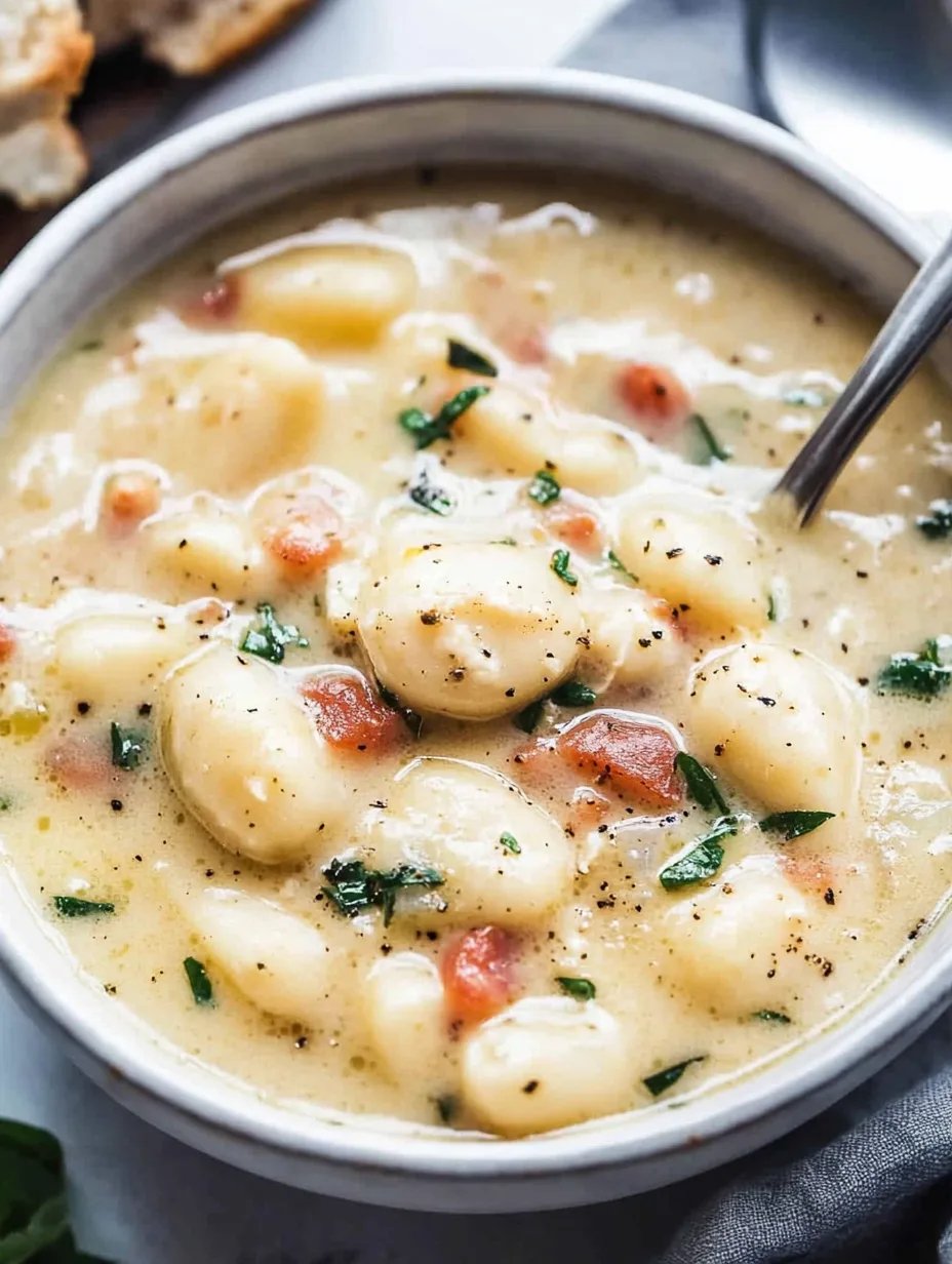 Olive Garden Chicken Gnocchi Soup Recipe