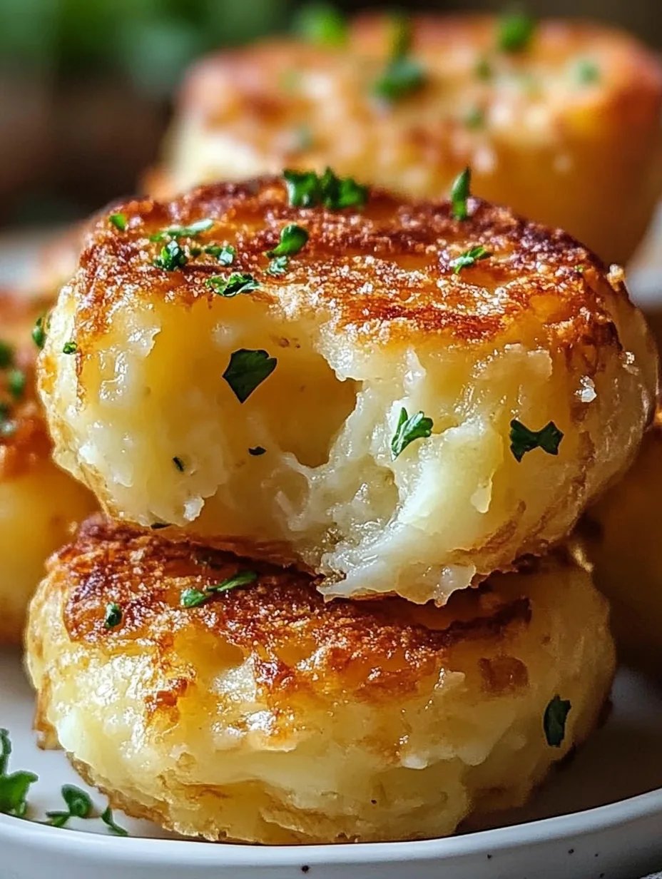 Mashed Potato Cheese Puffs