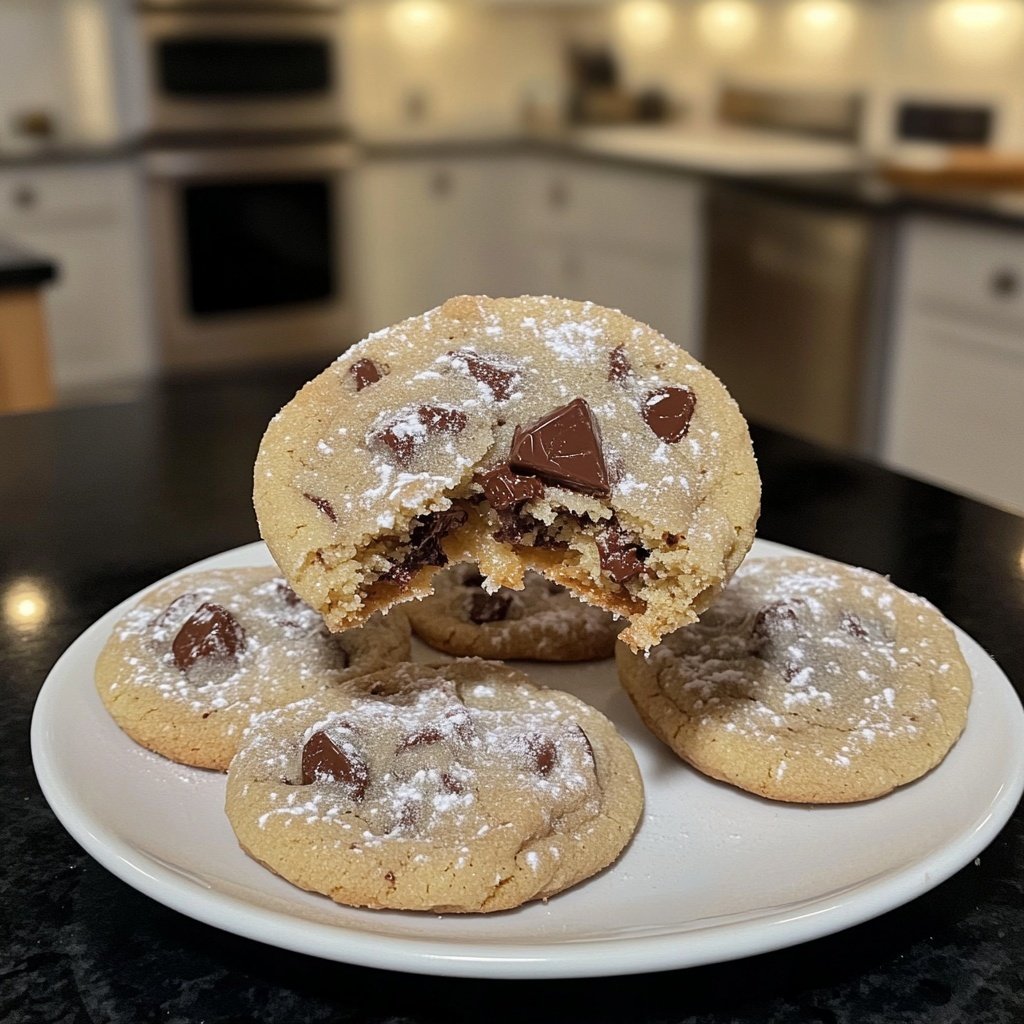 Winter Wonderland Chocolate Chip Cookies
