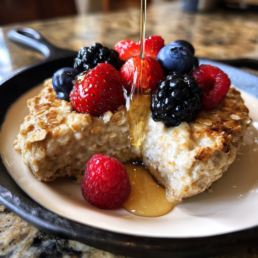 One-Pan Oatmeal Breakfast Recipe