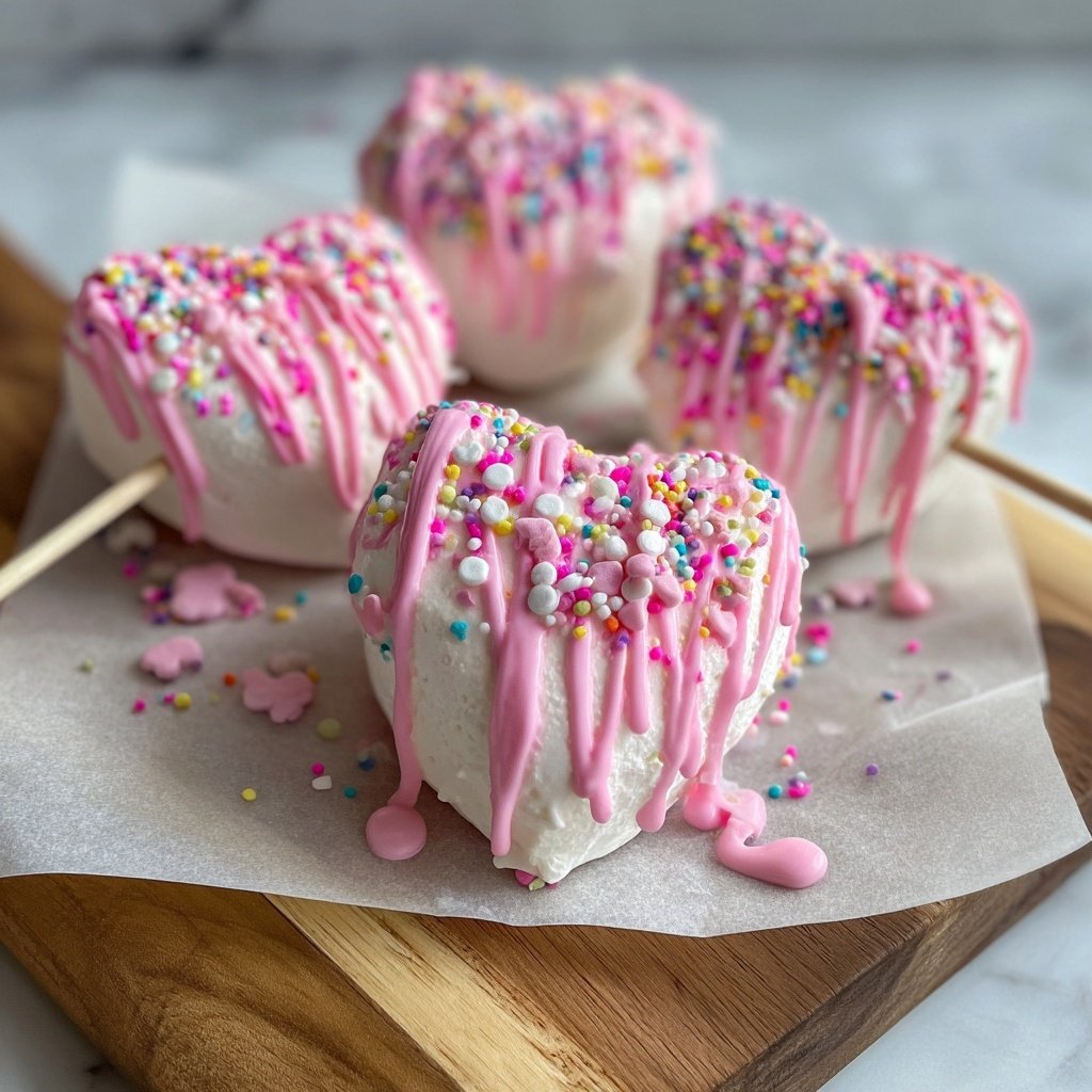 Valentine Marshmallow Pops