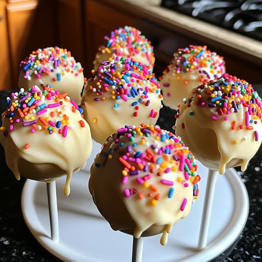 Starbucks Copycat Birthday Cake Pops