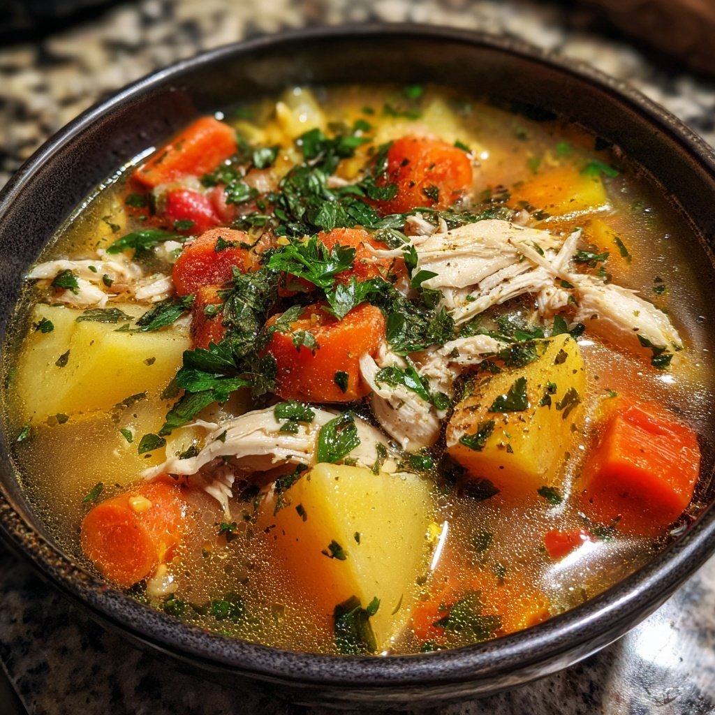 Healthy Chicken Vegetable Soup